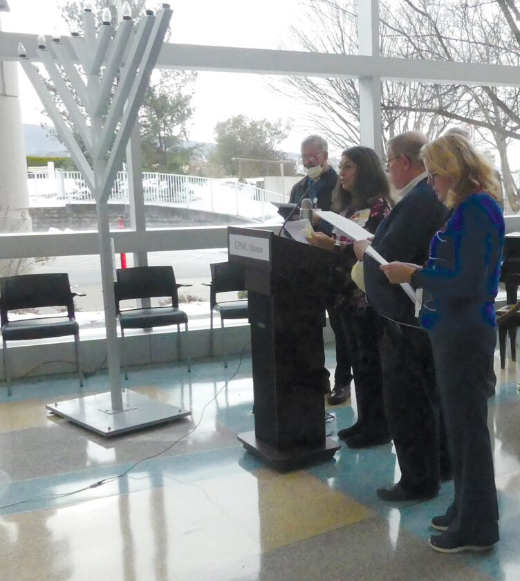 Menorah lit at UPMC Altoona News, Sports, Jobs Altoona Mirror